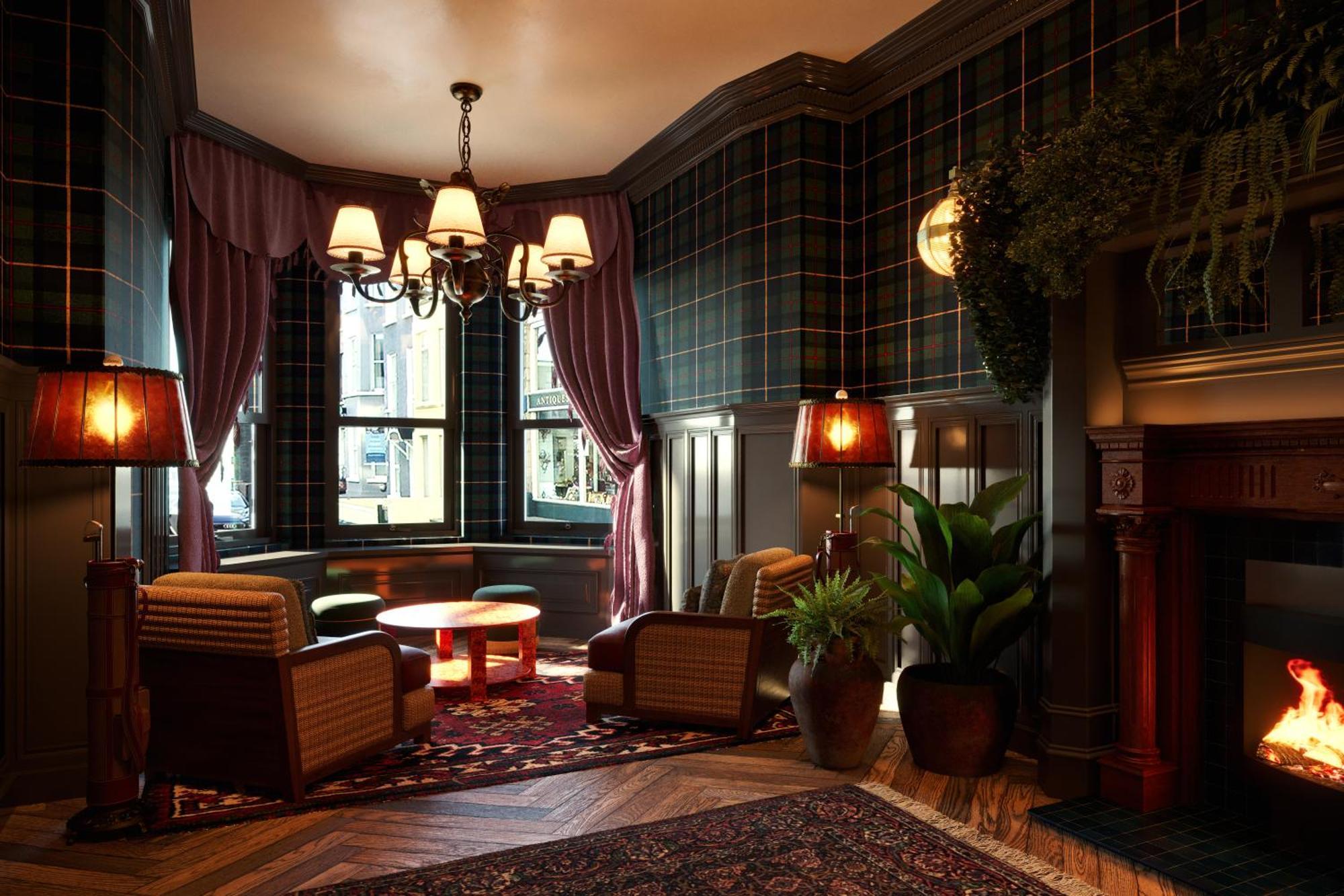 Portrush Adelphi Hotel Buitenkant foto The lounge at the hotel