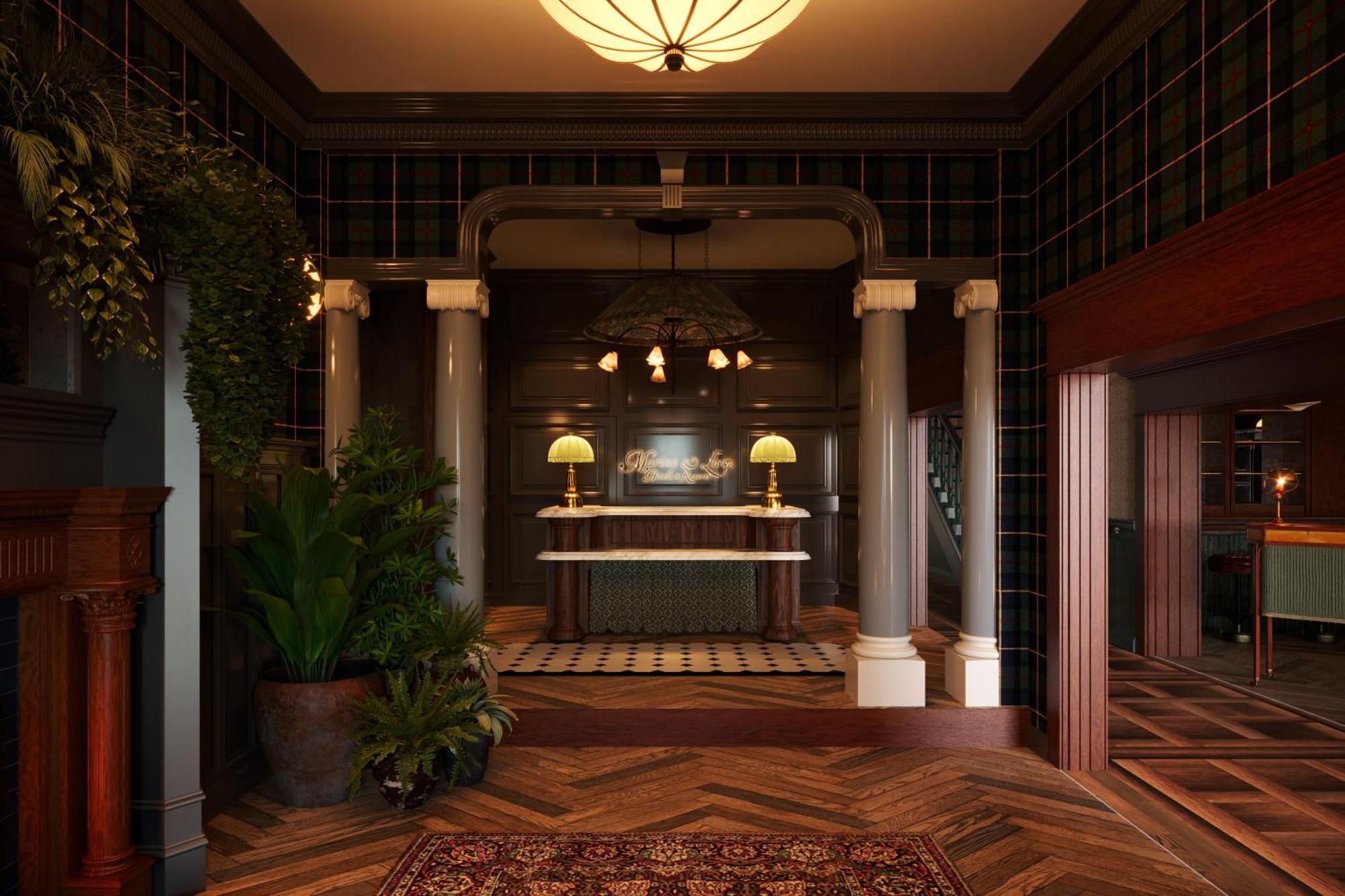 Portrush Adelphi Hotel Buitenkant foto Interior of the hotel