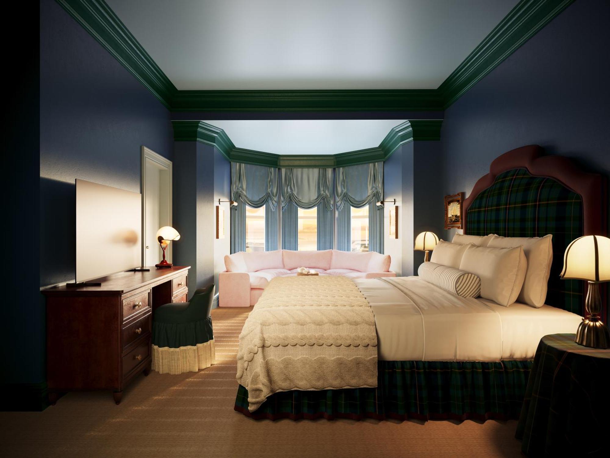 Portrush Adelphi Hotel Buitenkant foto A bedroom