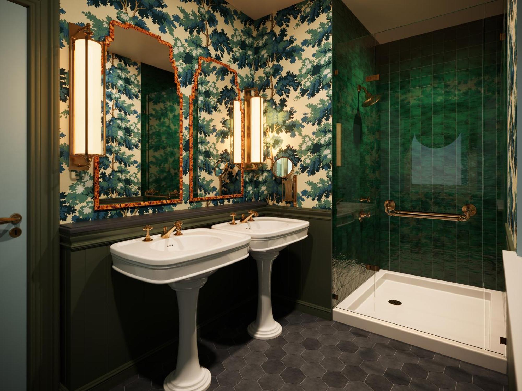 Portrush Adelphi Hotel Buitenkant foto Bathroom